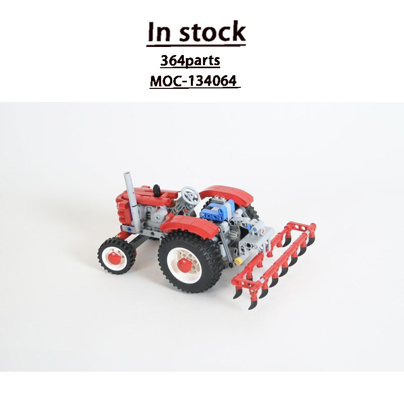 Urban Farming Building - MOC-134064 Kentsel Çiftlik Tarımsal Retro Traktör