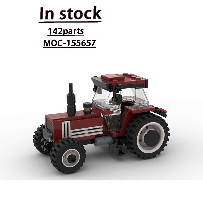 Urban Farming Building - MOC-155657 Kentsel Çiftlik Tarımsal Retro Traktör